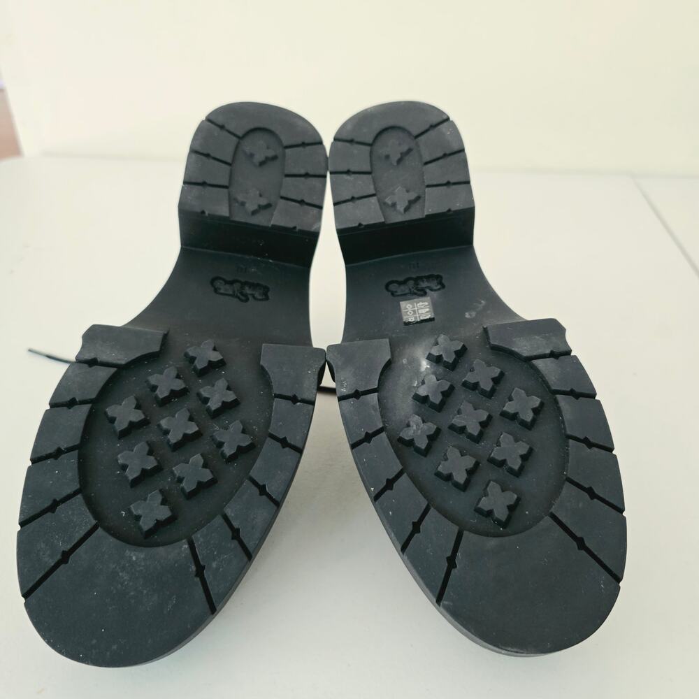 Coach Lyla Platform Derby Black Leather Oxford NEW NWOB Women's Size 10 - Picture 14 of 14